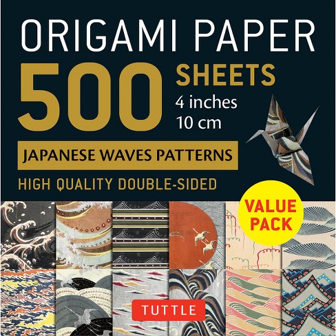 Origami Paper, Set of 4, Japanese Paper, Japanese Origami