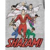 Shazam! Movie Group Character Art Crew Neck Long Sleeve Athletic Heather Youth Boy's Sweatshirt - 2 of 2
