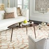 Tessa Heart Coffee Table- Antique Copper/Iron - Safavieh - 2 of 4