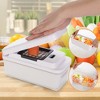 Cheer Collection 7-Blade Vegetable Slicer & Chopper with Container and Lid - 4 of 4