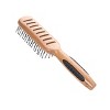 Bass Brushes Style & Detangle Hair Brush Premium Bamboo Handle with Professional Grade Nylon Pin 7 Row Vented - 4 of 4
