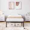 14 Inch Twin Bed Frame No Box Spring Needed, Heavy Duty Metal Platform Bed Frame Twin Size for Bedroom Easy Assembly, Noise Free, Black, Tiwn - 3 of 4