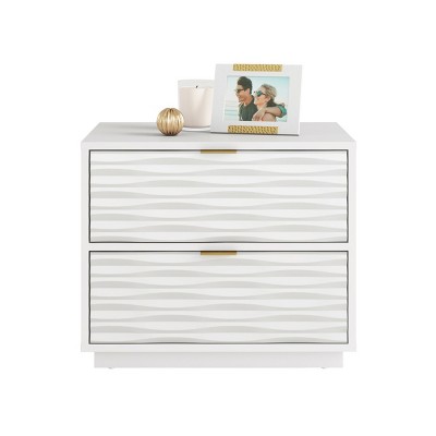 Syemin End Tables Side Table, Tall Storage Nightstand with White Finish, Narrow Side Table, Small Side Tables Bedroom, White, 33.39"*18.5"*30"