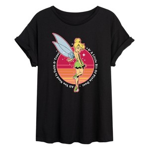 Women's - Peter Pan -  Oversized Graphic T-Shirt - 1 of 4
