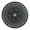 Vynxaria 31.50-inch Cast Aluminum Patio Dining Table with Umbrella Hole ¨C Elegant Outdoor Table - 3 of 4