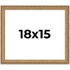 PosterPalooza | 18x15 Wood Antique Frame with UV Acrylic, 4 Finishes: Bronze, Gold, Silver, and Black - 2 of 4