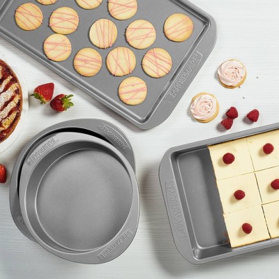 Farberware Gray Nonstick Steel 11" x 17" Cookie Pan Set