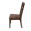 Dining Chairs Set of 2, Brown - 4 of 4