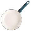 Spice By Tia Mowry 12 Inch Healthy Ceramic Nonstick Aluminum Skillet with Bakelite Handle in Teal - 2 of 4