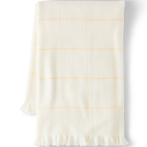Lands' End Heavyweight Cashtouch Throw Blanket - 1 of 2