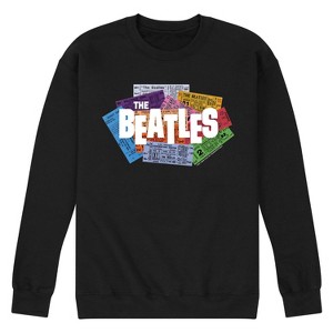 Men's - The Beatles - Tickets Graphic Fleece Sweatshirt - 1 of 4