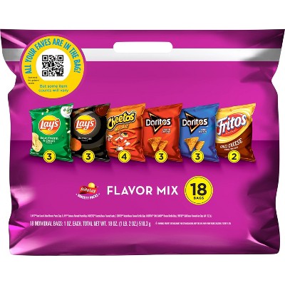 Frito-Lay Variety Pack Flavor Mix - 18ct