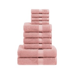 Luxury Cotton Heavyweight Ultra-Plush 10 Piece Towel Set by Blue Nile Mills - 1 of 4