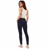 BLUEMING Womens Jeggings High Waist Tummy Control Jean Leggings Casual Stretch Denim with Pockets - 2 of 4