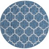 Unique Loom Outdoor Trellis Geometric Woven Area Rug - 2 of 4