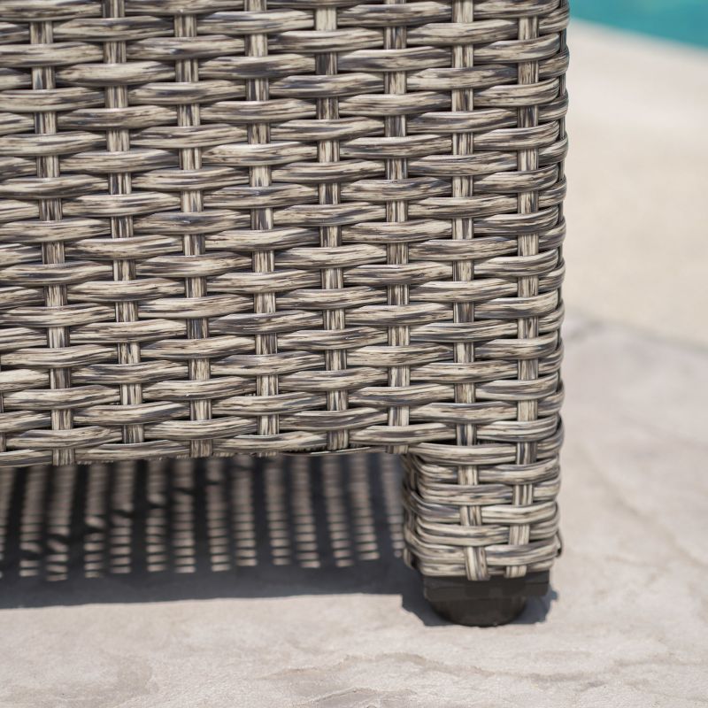 Puerta Wicker Side Table - Christopher Knight Home, 5 of 6