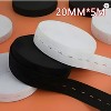 Kitcheniva Button Hole Elastic Belt – 5m Braided Elastic Stretch Belt for DIY Sewing, Crafts, and Clothing - 3 of 3