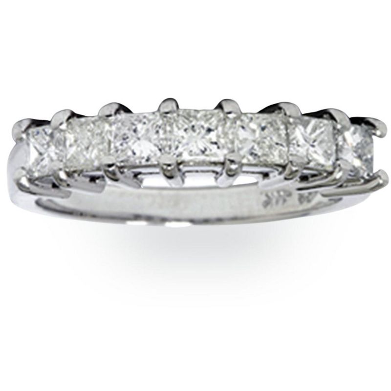 Pompeii3 1ct Princess Cut Diamond Wedding Anniversary Ring, 1 of 6