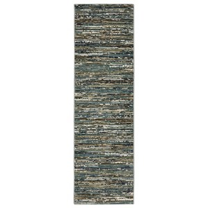 Oriental Weavers Reed RE01G Blue/Multi-colored Indoor Area Rug - 2'3" x 7'6" - 1 of 4