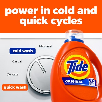 Tide Original HE Deep Cleaning Concentrated Liquid Laundry Detergent Soap 32 Loads - 40 fl oz