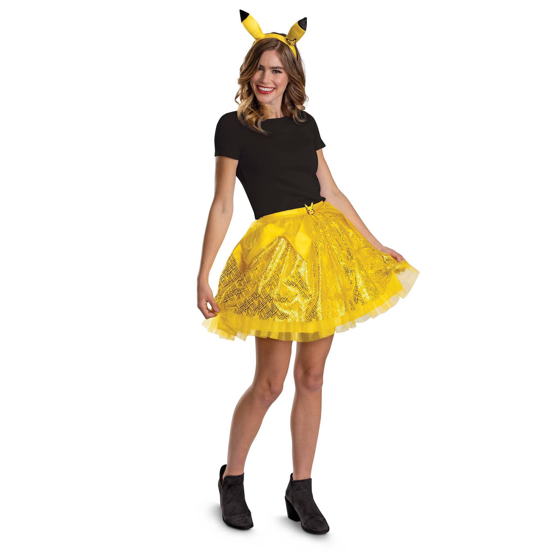 Pokémon Adult Pikachu Instant Costume Tutu One Size