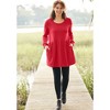 Woman Within Plus Size Empire Pocket Sweatshirt - 3 of 4