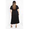 Women's Plus Size Lace Christa Dress - black | CITY CHIC - 3 of 4