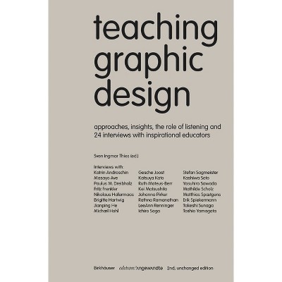 Teaching Graphic Design - (Edition Angewandte) 2nd Edition by  Sven Ingmar Thies (Paperback)