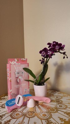 Venus Comfortglide White Tea Women's Razor + 2 Razor Blade Refills : Target