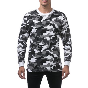 Pro Club Men's Heavyweight Cotton Long Sleeve Crew Neck Thermal Shirt - 1 of 4