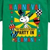 Boys' - Peanuts - Karneval Biggest Oldest Party Germany Short Sleeve Graphic T-Shirt - 2 of 4