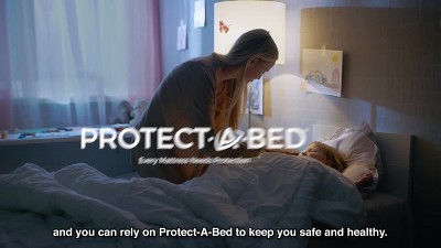 Protect-A-Bed® Premium Fitted Waterproof Mattress Protector - Protective  Bedding