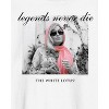 White Lotus Tanya McQuoid Color Pop Screenshot Legends Never Die Crew Neck Long Sleeve White Adult Sweatshirt - 2 of 3