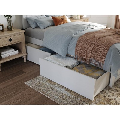 AFI Furnishings Urban Bed Drawers Twin-Full White