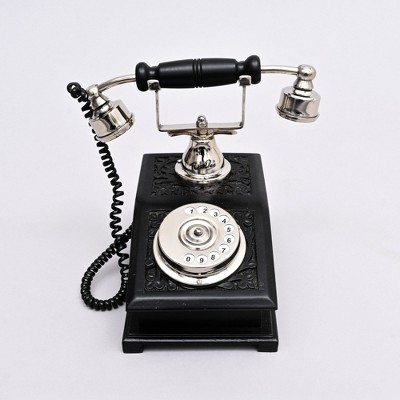 TopComfy Decorative Object Spiral Aluminium Tabletop Decor with Gold Nickel Finish for Elegant Display, Black, 9"*6"*9"