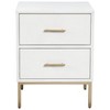 Alpine Furniture Madelyn Nightstand, White - 2 of 4