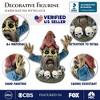 Zombie Gnome Garden Statue, 8" Outdoor Halloween Figurine Yard Decoration| OrnamentallyYou - 2 of 4
