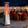 Kumasinova 90"H Pyramid Patio Heaters,48000 BTU Outdoor Heater with Wheels and Ignition,Patio Heater with 45° Auto Shut-Off - 4 of 4