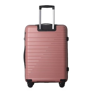 INFURNIC Bag and Luggage Sets Lightweight Rolling Carry on Suitcases, Hard Shell Travel Luggage 3 Piece with Wheels, Pink, 20.47"*11.22"*29.33"