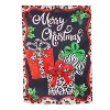Evergreen Garden Flag Animal Print Presents Suede Double Sided Indoor Outdoor Decor 18" x 12.5" - 2 of 2