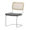 NicBex Leather Dining Chairs with High-Density Sponge,Rattan Armless Chairs for Kitchen,Living Room - 4 of 4