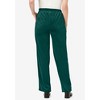 Woman Within Women's Plus Size Wide-Leg Velour Pant - image 3 of 4