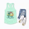 Simply Sage Market Salt Water And Sun Shine Circle Racerback Tank - 3 of 4