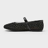Women’s Issa Mesh Mary Jane Flats with Memory Foam Insole – A New Day™ Onyx - 2 of 3