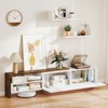 Tangkula TV Stand Modern Entertainment Center TV Cabinet for TVs up to 80 Inches - 4 of 4