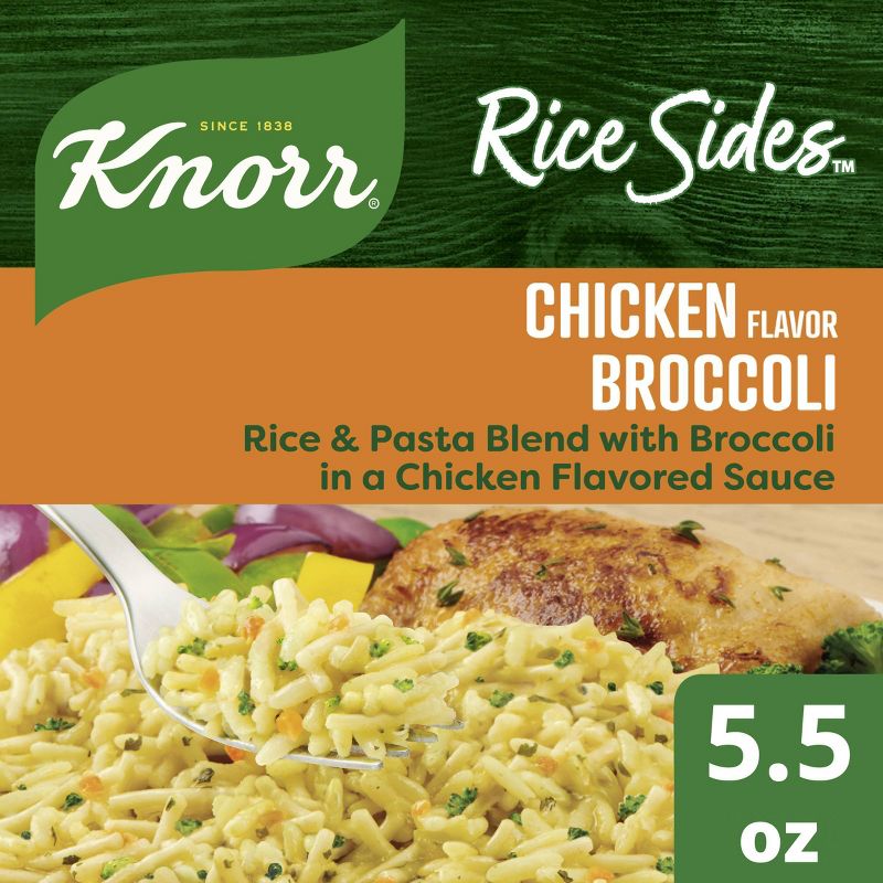Knorr Rice Sides Chicken Broccoli Rice Mix - 5.5oz, 1 of 8