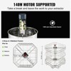 VEVOR Electric Honey Extractor, 4/8 Frames Honey Spinner Extractor, Stainless Steel Beekeeping Extraction, Apiary Centrifuge Equipment - 4 of 4