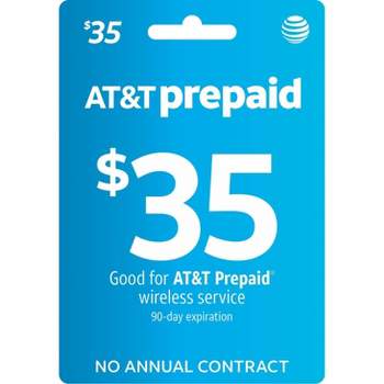 AT&T $35 Prepaid Phone Card (Email Delivery)