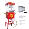 FONTOI 6/8/10/12/16/20 OZ Popcorn Machine with Cart Stainless Steel Kettle Heated Warming Deck and Old Maids Drawer for Easy Cleanup - 2 of 4