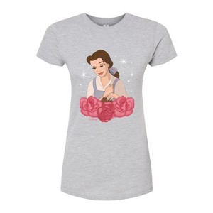 Women's - Disney - Belle Fitted Graphic T-Shirt - 1 of 3